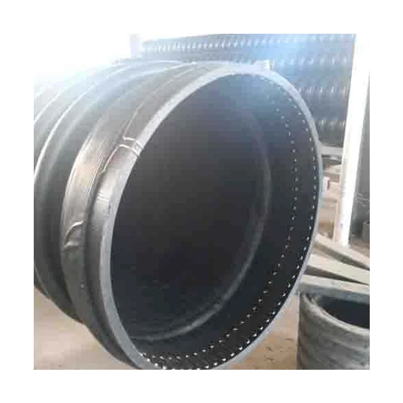 SDR16 HDPE Krah Pipe Anti-Detach Locking Structure Wall Winding Drainage Pipe