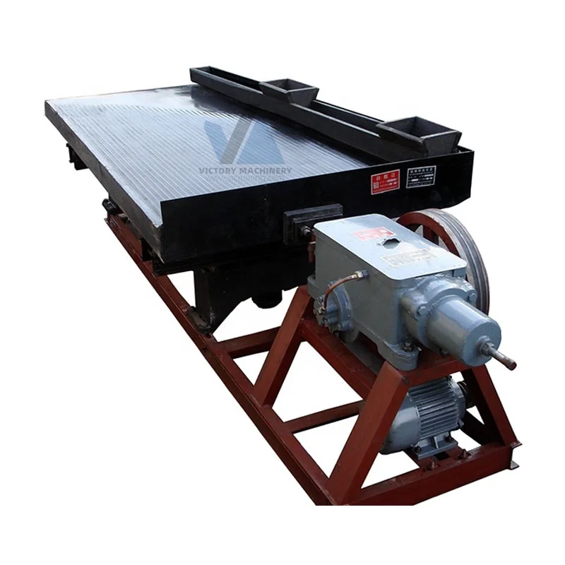Victory shaking table 6S model mining separation machinery shaking table gold mine and ore stone machine