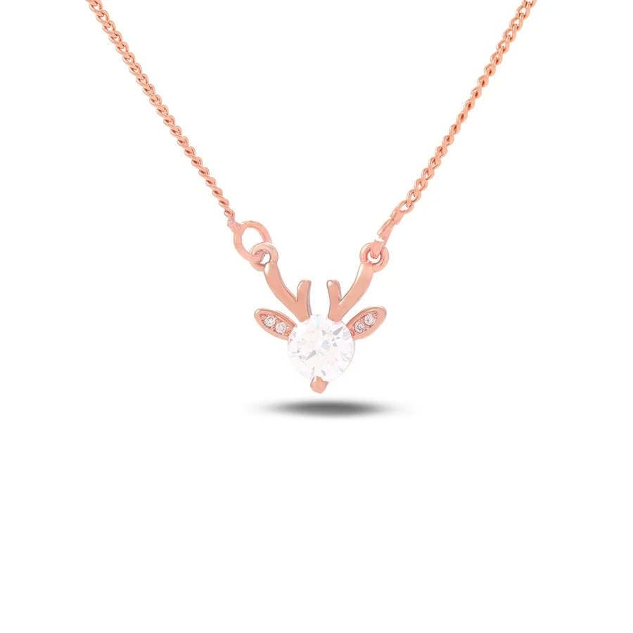 2022 Fashion High Quality Trend New Product Antler Clavicle Chain Necklace Accessories