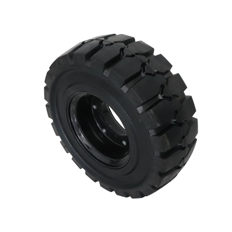 Factory Direct High Quality Rubber Casters Four Wheel Drive Forklifts