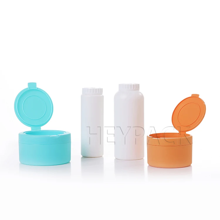 Baby Care  Body Talcum Power Plastic Jar 100g Custom Made Color and Printing