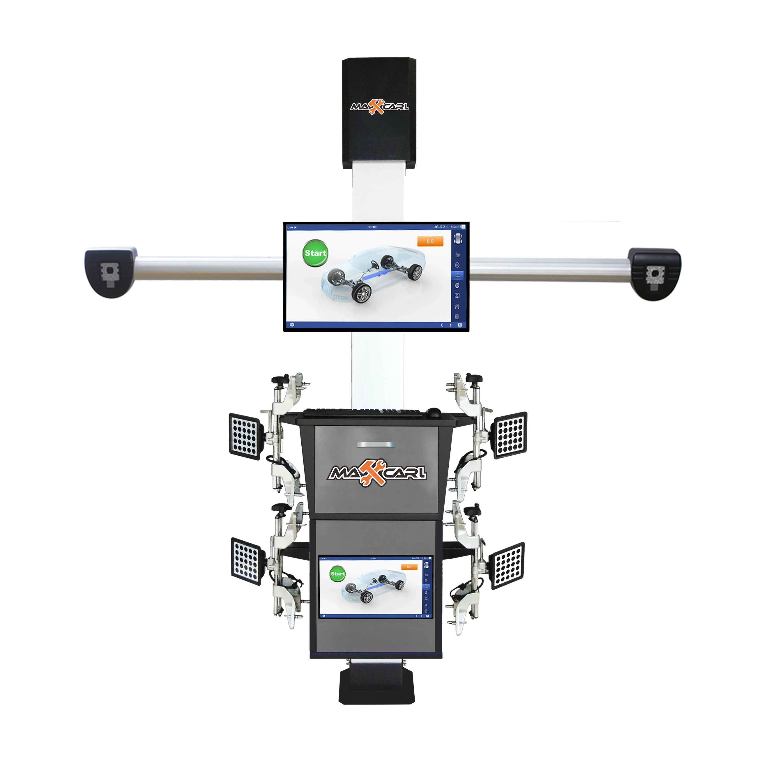 free software update 3D wheel aligner & wheel balance machine