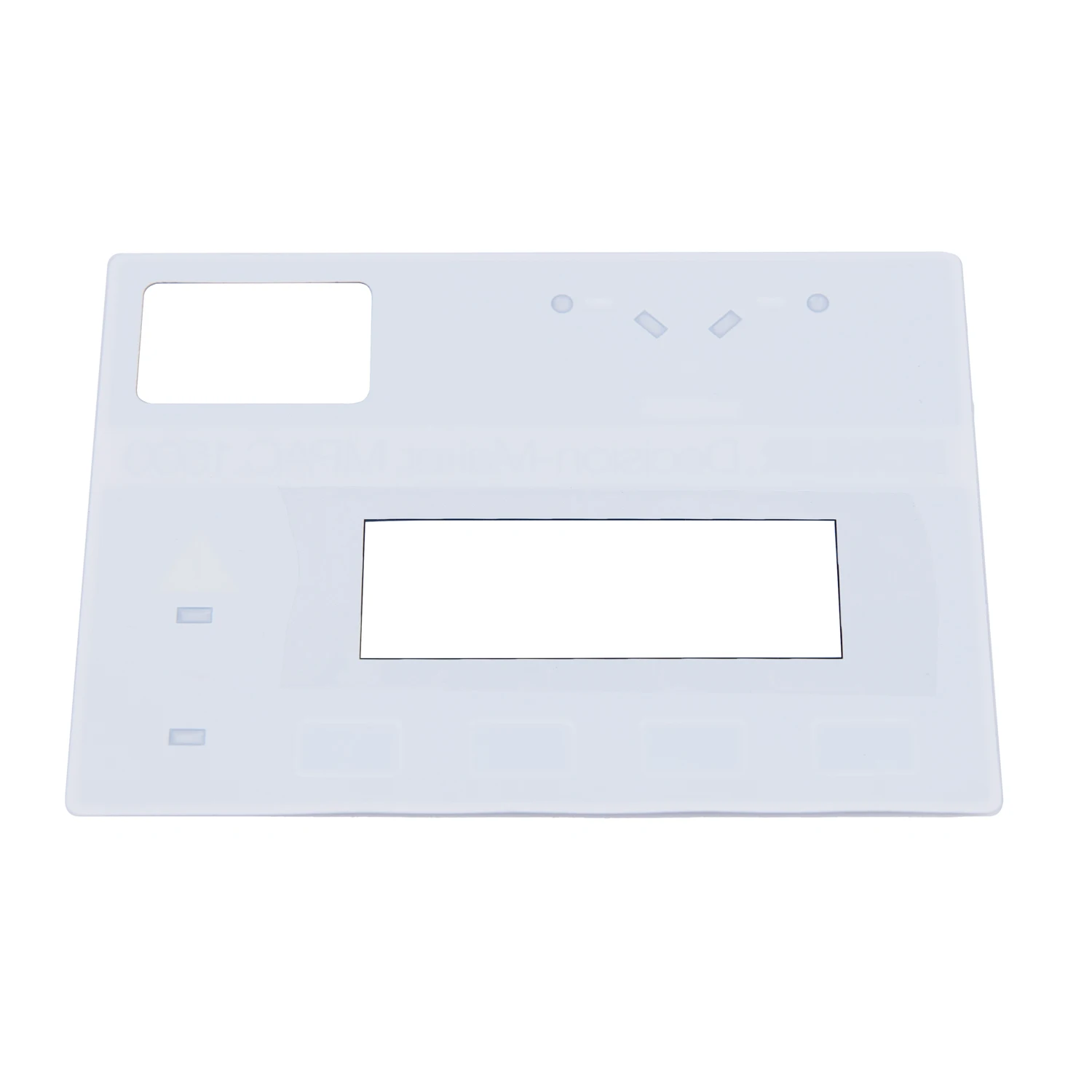 Настроенный заводом Высокочувствительный водонепроницаемый мембранный переключатель Графический тактильный мембранный кнопочный переключатель с прозрачным окном