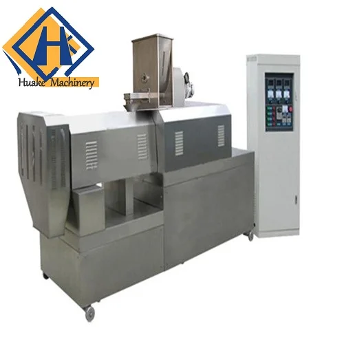 Rice twin screw extruder used extrusion machine parallel twin screw extruders