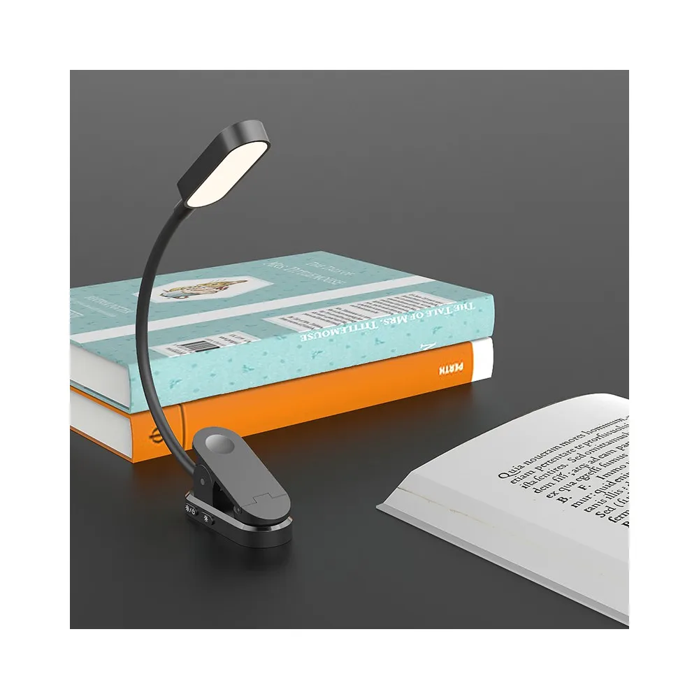 2022 Hot selling Touch control LED rechargeable wireless bed side table lamps with clamp