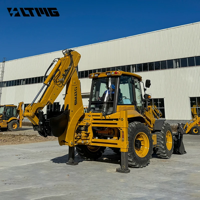 LTMG 2024 дизельный экскаватор-погрузчик traktor 2 5 тонн 388 небольшой трактор экскаватор для продажи