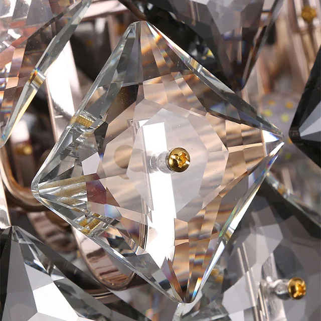 Современная Люстра для вестибюля отеля, декоративные Роскошные хрустальные потолочные люстры, светодиодное подвесное освещение