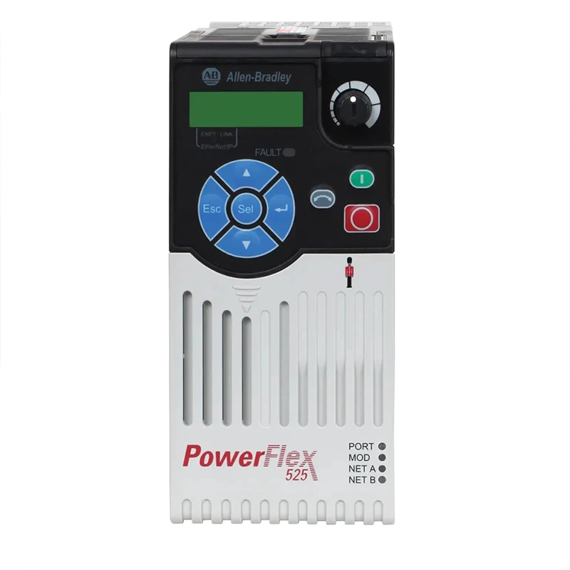 25B-A4P8N104 PowerFlex 525 AC Drive with Embedded EtherNet/IP 0.75KW IP20 NEMA 25B-A4P8N104