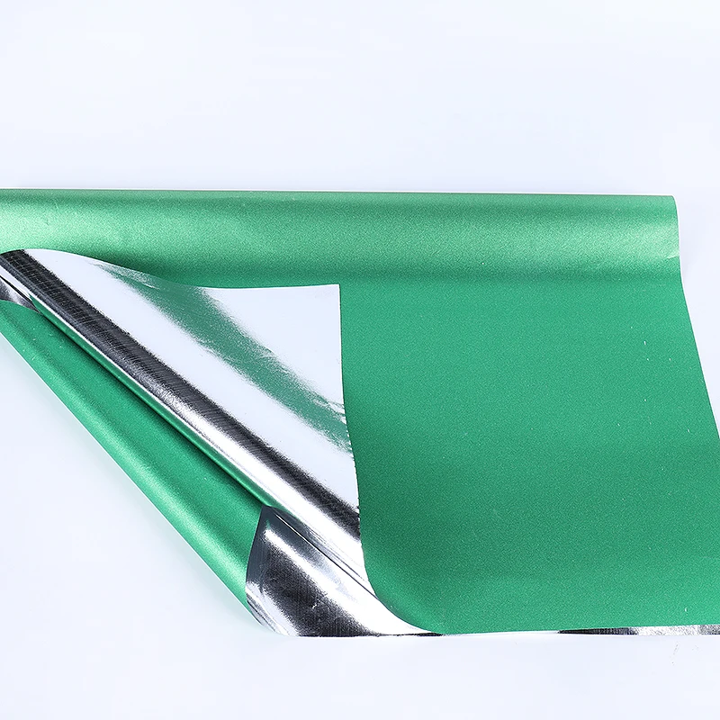 colorful embossed holographic FILM wrapping paper for flowers Glitter Film