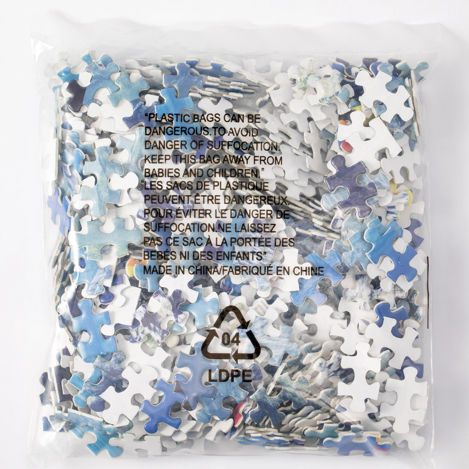 Miniwhale Free sample 500 pieces puzzle  OEM fire balloon mountain view jigsaw  puzzle eco friendly package