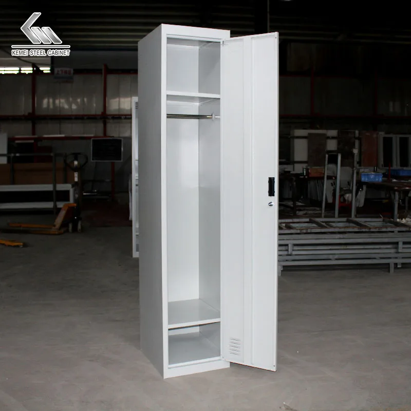 Single door Metal Storage locker Iron locker with Locking Door