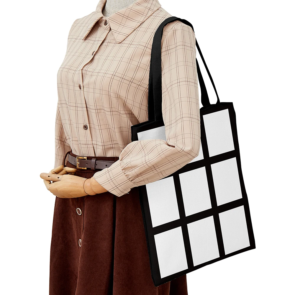 Customized Reusable Tote 300g linen Shopping Bag Recycled Eco Non Woven Bag With Logo