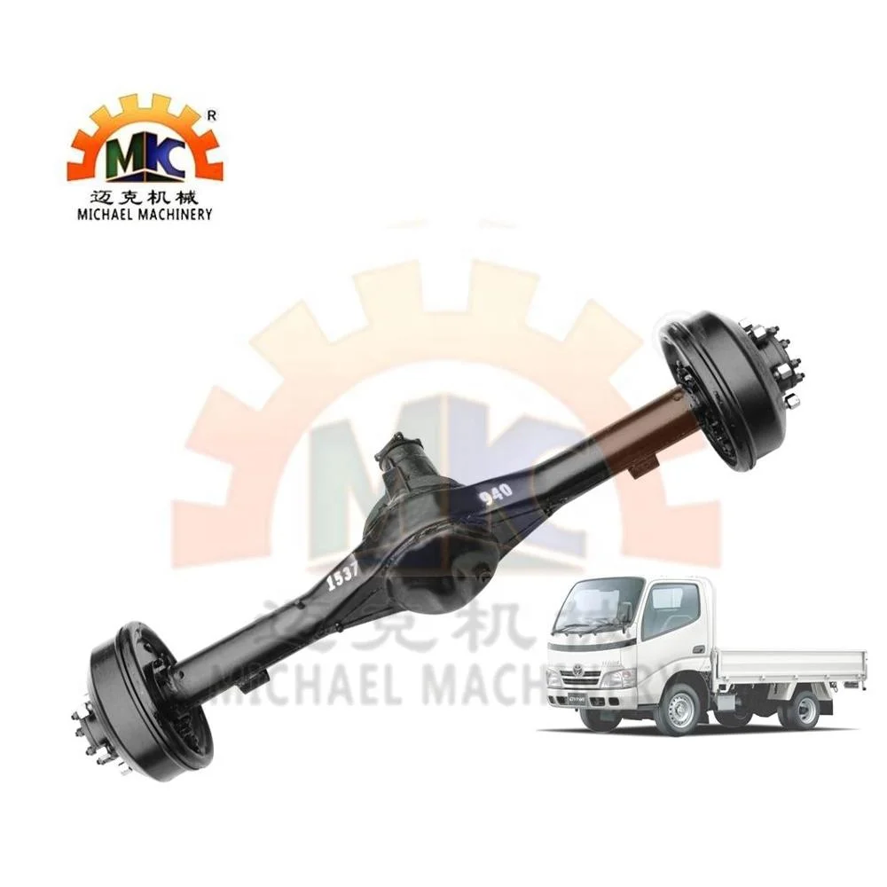 NJ130 Light Duty Truck Rear Wheel Driving Differential Axle for Hyundai H100 with 6 Wheel Bolts