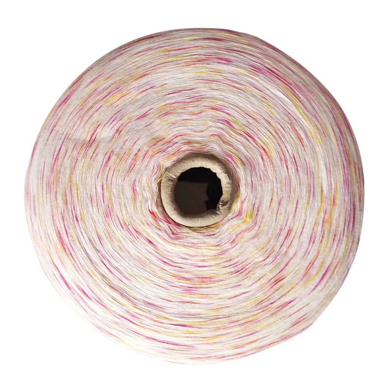 Fancy Yarn Factory Wholesale High Quality Colorful 32s Segment Dyed Cotton Socks