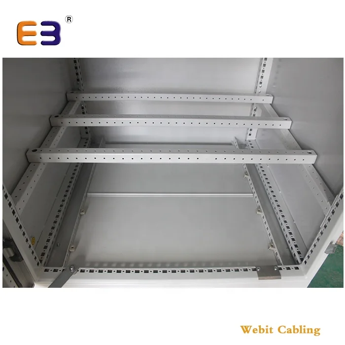 Double Layers Design IP55 Max IP65 Protection Level Single Door AC Telecom 32U Outdoor Cabinet