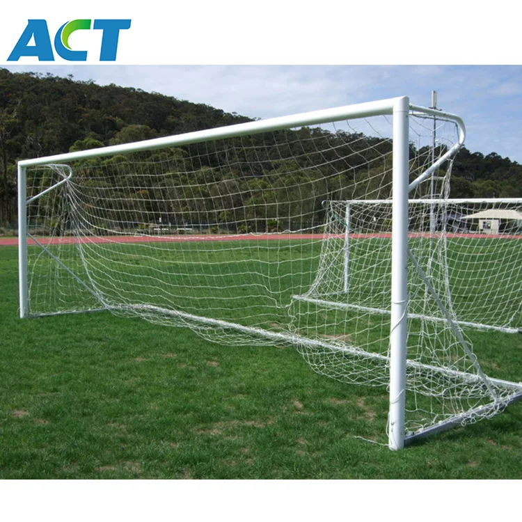 Custom made soccer goal wall, fixed portable soccer & rugby goals fixed goal