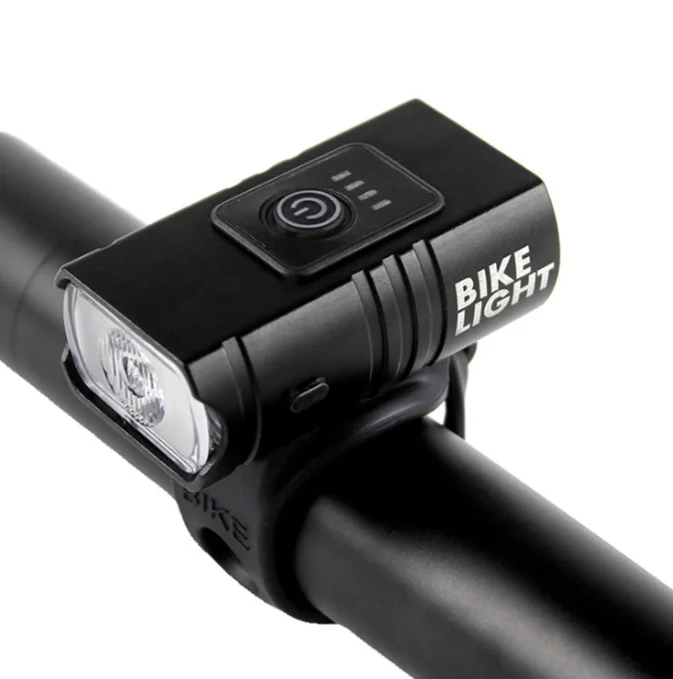 Bright Bicycle Light T6 LED Front USB Rechargeable MTB Mountain Bicycle Lamp 1000LM Bike Headlight Flashlight for Safer Riding