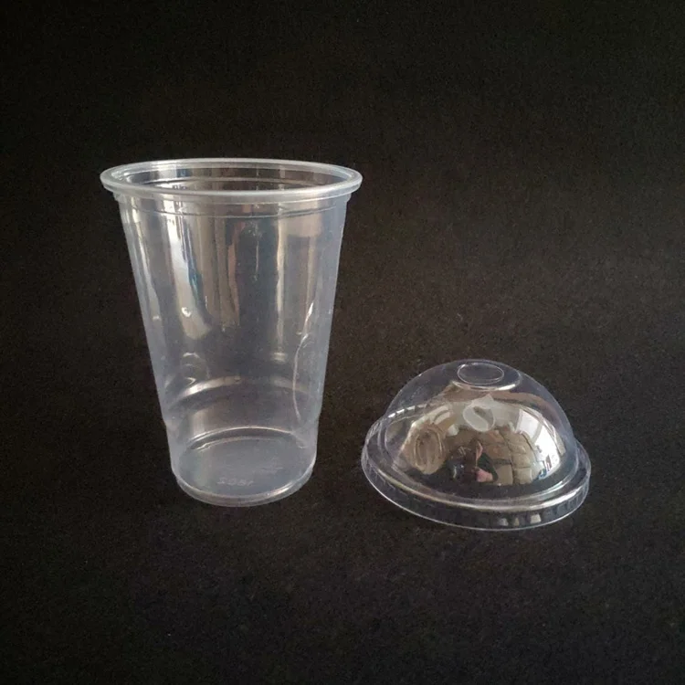 16Oz Disposable Pp Cups With Dome Lids