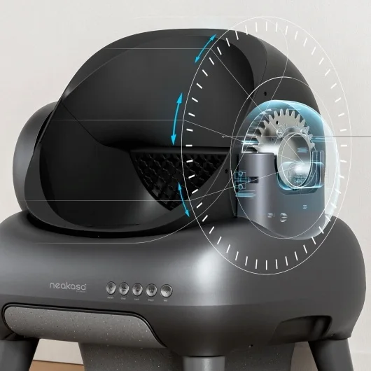 Automatic Self Cleaning Cat Litter Box App Controlled Helps Reduce Odors