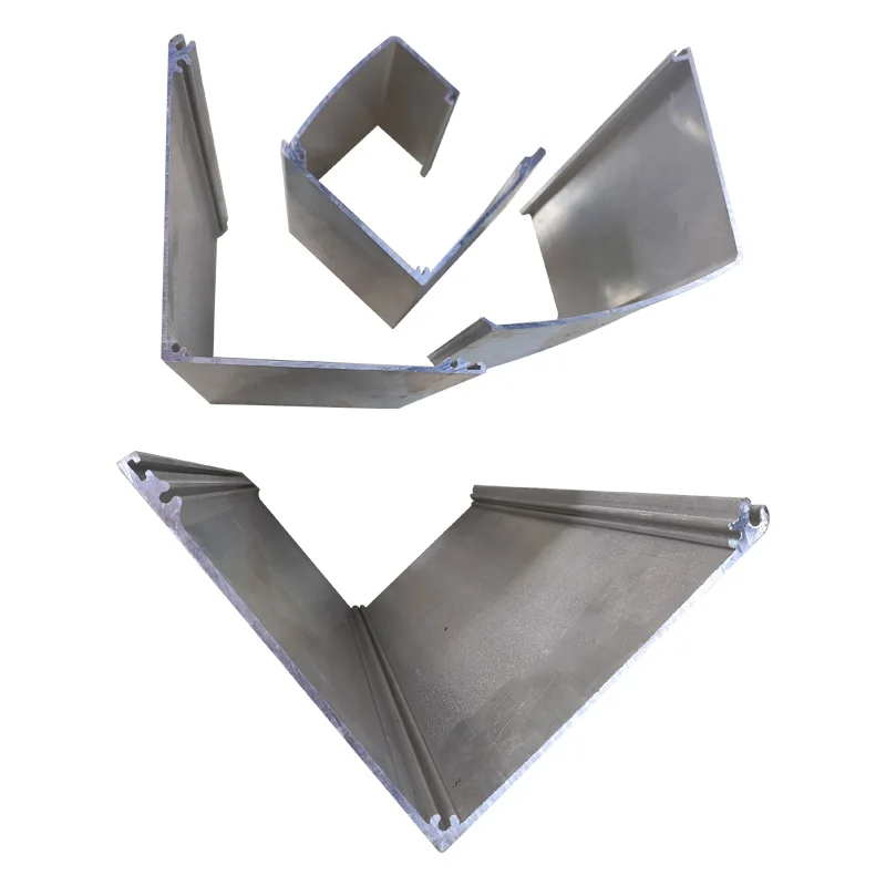 Large Industrial Anodized Paint Coating Aluminium Extrusion Customized Extruded Industrial Aluminium Profile
