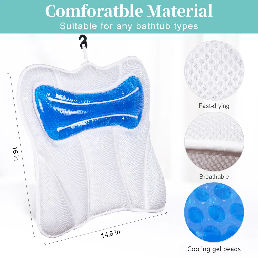 Low Price For Tub Pillow Full Body Bath Net Inflable