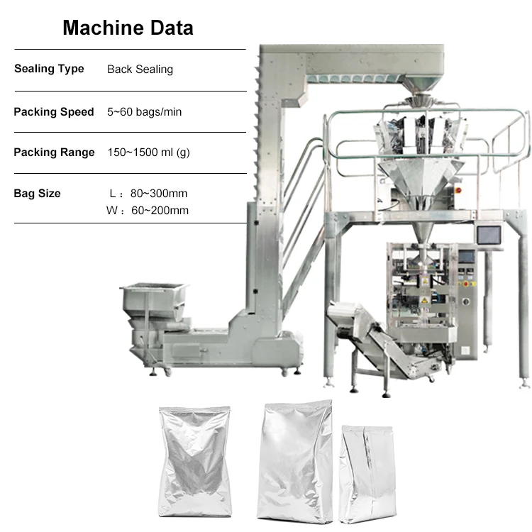 
full automatic weighting filling and sealing plastic bag pouch packing machine, pouch candy salt sugar tea bag packing machine 
