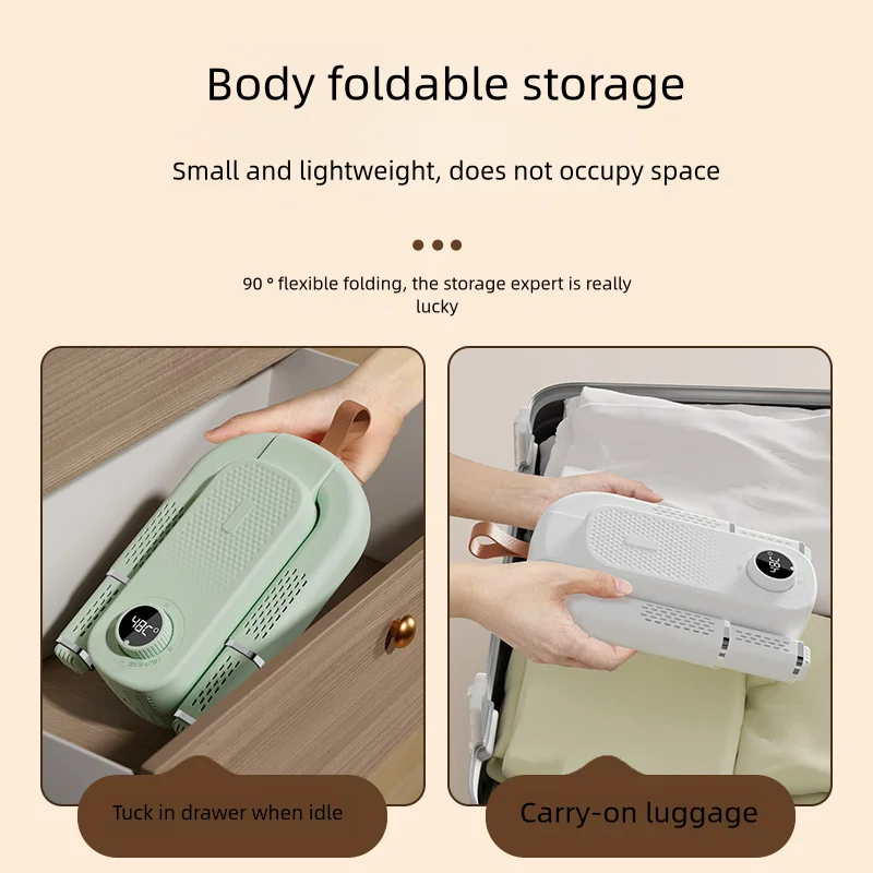 Portable 220V Shoe Dryer & Warmer with Timer Dehumidify Ozone Helmet Ski Boot Dryer Sterilizer Shoe Heater