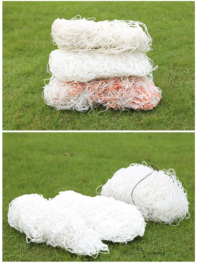 Guangzhou factory direct 11 players soccer ball goal  sell custom your own logo football net match for net for sale