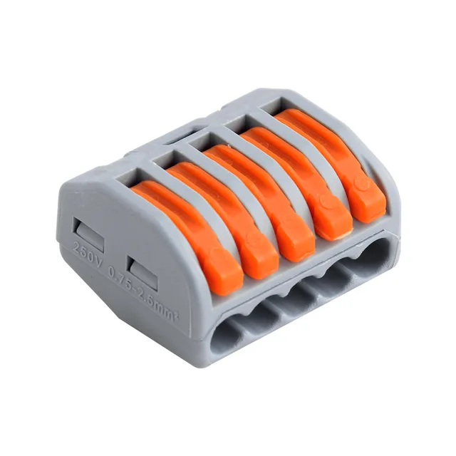 Electrical Cable Wire Connector Push-in Terminal Block Universal Fast Terminal Wiring Cable Connectors For Cable Connection