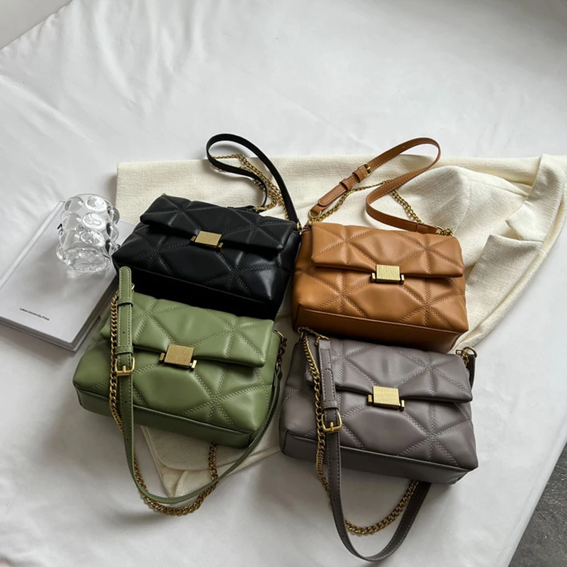 2024 Wholesale Trendy Sacs Main Ladies Handbags Woman Bags Soft Small Leather Shoulder Bags For Ladies