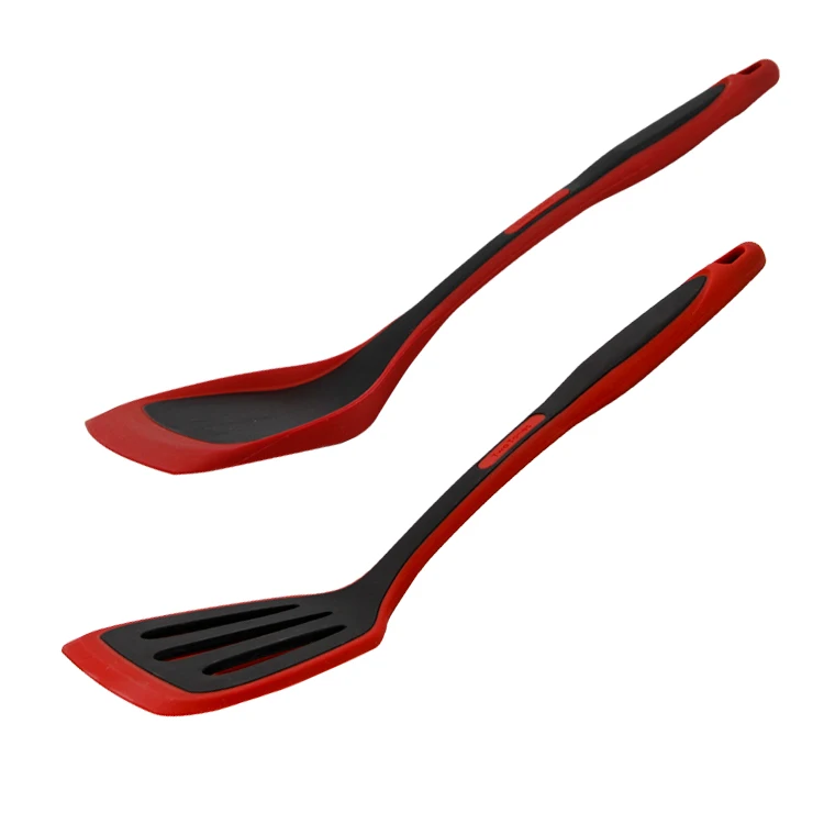 Wholesale Kitchen Utensils 10pcs Silicone Cooking Scrapers And Spatulas Accessories Set