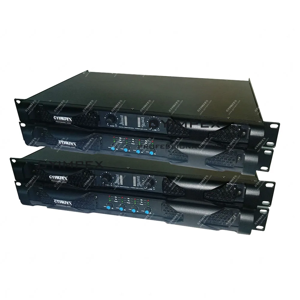 Factory Manufacturer Supplier Subwoofers Stereo Audio Power Amplifier class d 2 channels 1U Power Amplifier 2*350w Amplifier