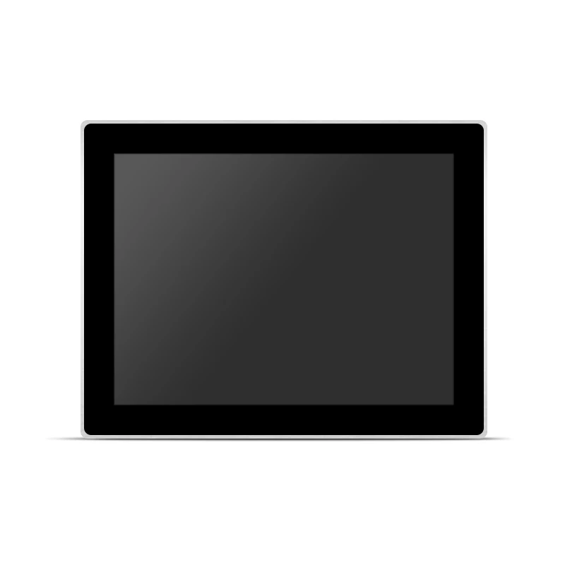 Aluminum alloy 12 12.1 inch high response industrial capacitive touchscreen tft lcd monitor for ATM machine