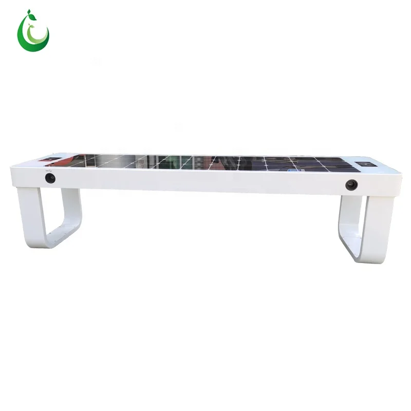 WiFi Hotspot Mobile Phone Charging Station Solar Powered Bench