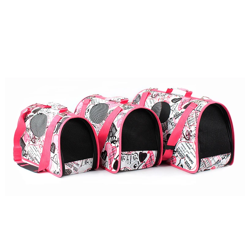Foldable Pet Dog Carrier Handbags Collapsible Travel Kennel Outdoor Shoulder Bag for Puppy Kitty Small Medium Animal