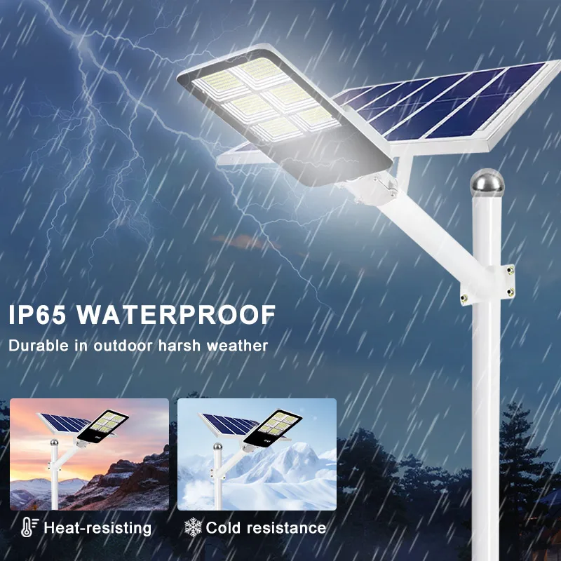New Design Aluminium Housing IP65 100w 200w 300w Split Guangdong Solar Street Lamp With Remote