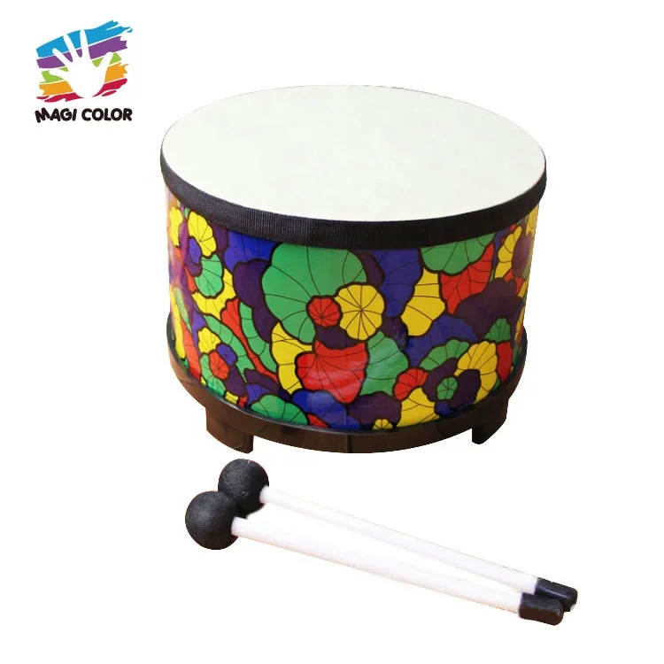 High quality music instrument tambourine with plywood drum shells for kids W07J052