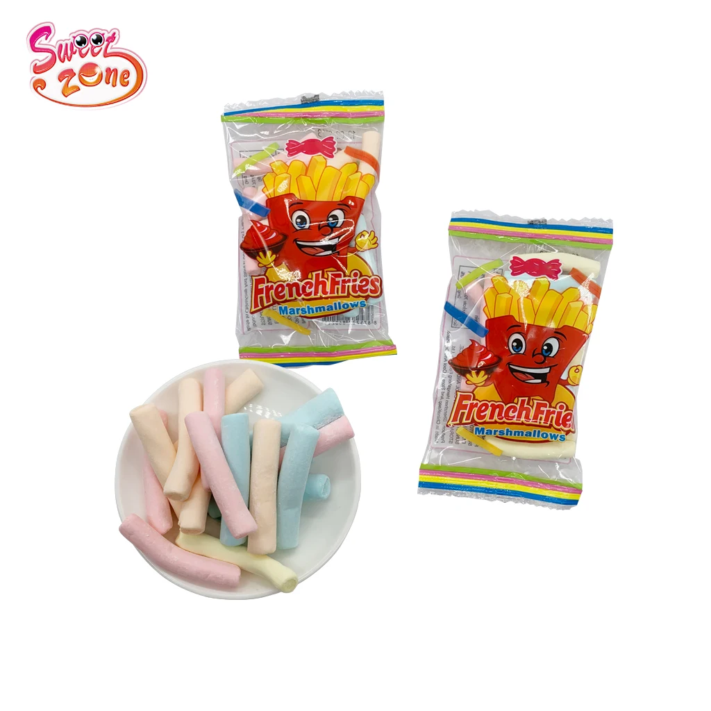 French fries shape Marshmallow Soft Cotton Candy