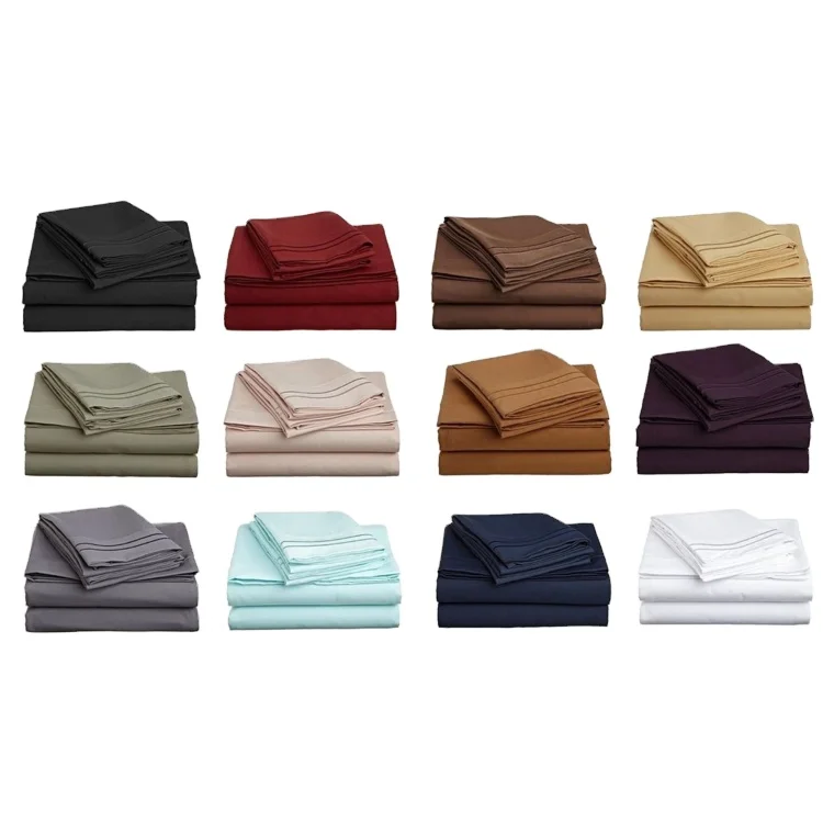 Wholesale plain 40*40 300tc hotel bed sheet material 100% cotton fabric roll