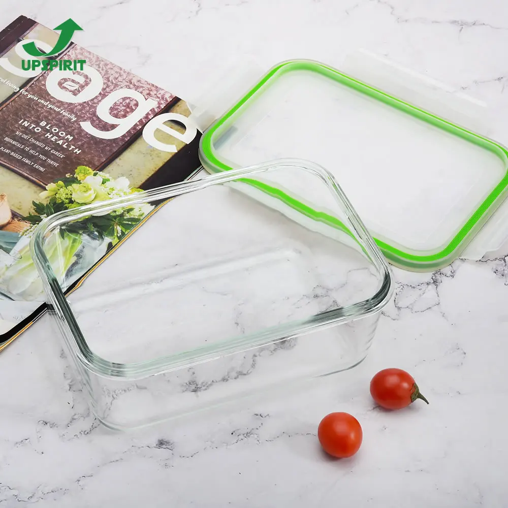 Glass Food Storage Containers BPA Free Airtight Freezer Oven Safe Meal Prep Lunch Bento Box Set with Locking Lids