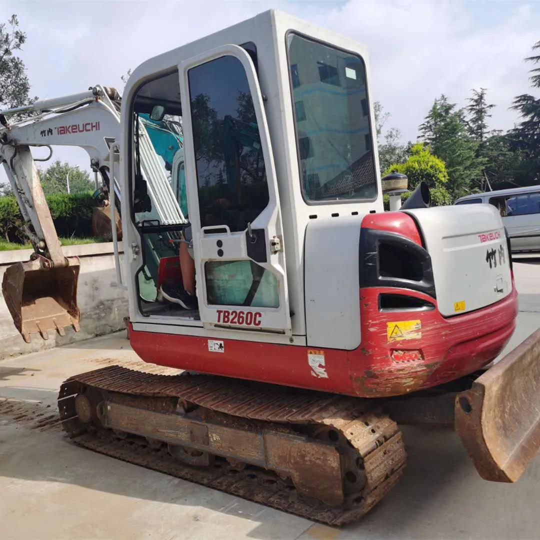 Мини-экскаватор Takeuchi TB260C 14-тонный экскаватор с двигателем Kubota японская модель для продажи