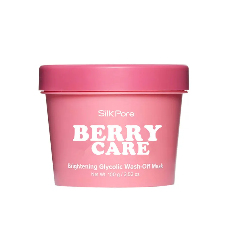 Korean Skin Care Vegan Brightening Anti Aging Anti Wrinkle Deep Cleansing Pore Rose Wash Off  Pink Clay Mud Mask with Vitamin E