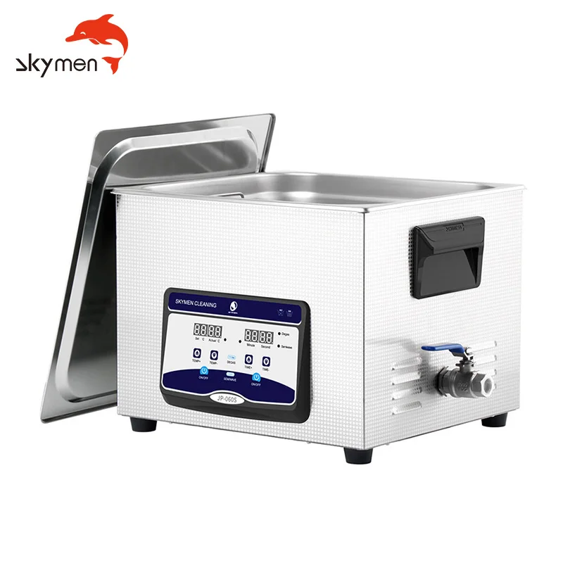 Skymen JP-060S 360W 15L Digital Control Timer Heater Medical Lab Instruments Disinfecting Cleaning Ultrasonic Cleaner
