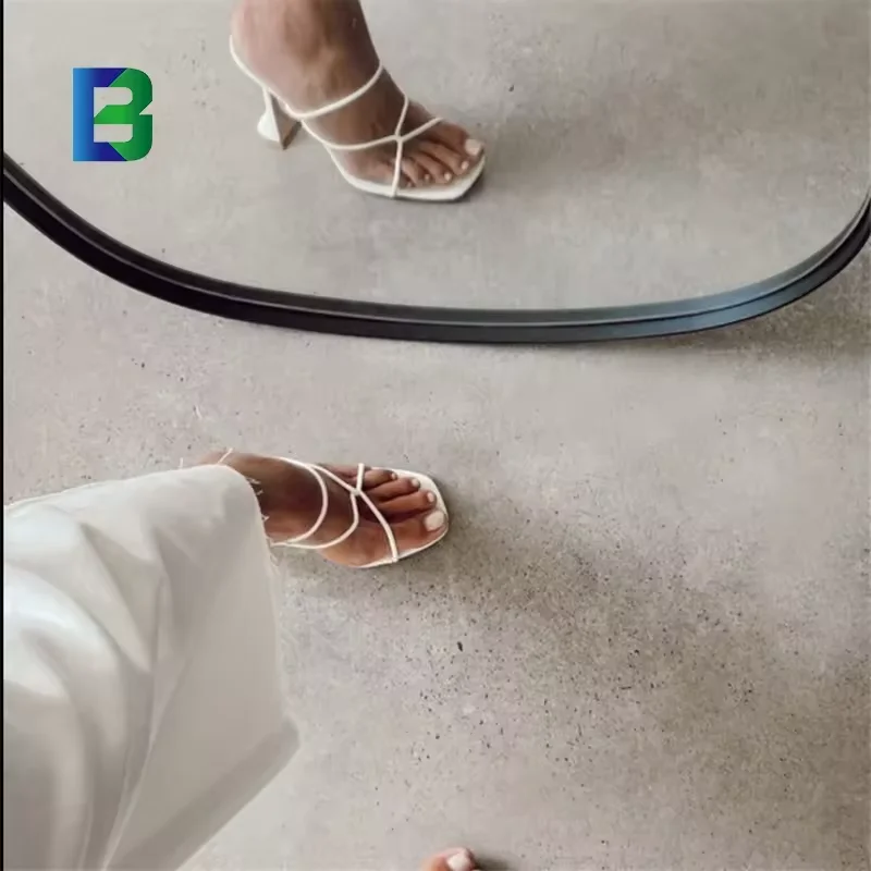 BC Fashion 2024 Summer Women High Heel Sandals Simple Pure Color Cross Bandage Peep-toe Pumps