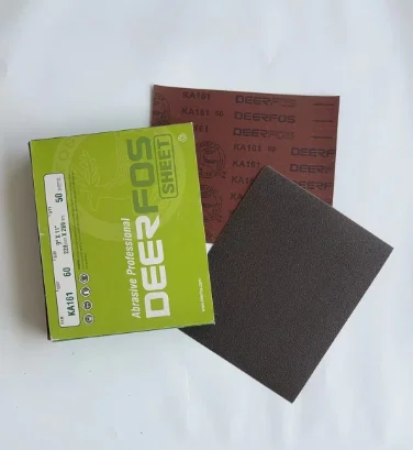 High Quality Factory Price Abrasive Cloth Sheet