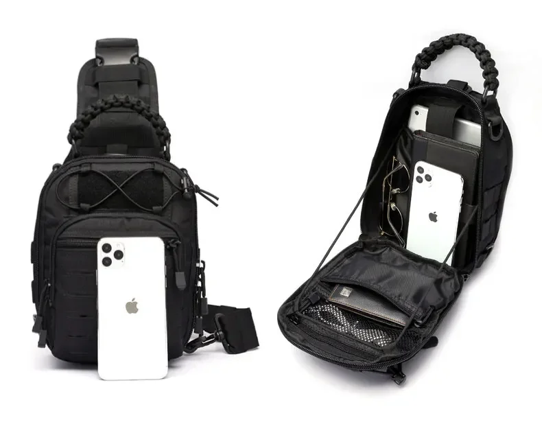 1000D Tactical Shoulder Bag EDC Outdoor Travel Backpack Waterproof Hiking Camping Backpack Hunting Camouflage Male Bags