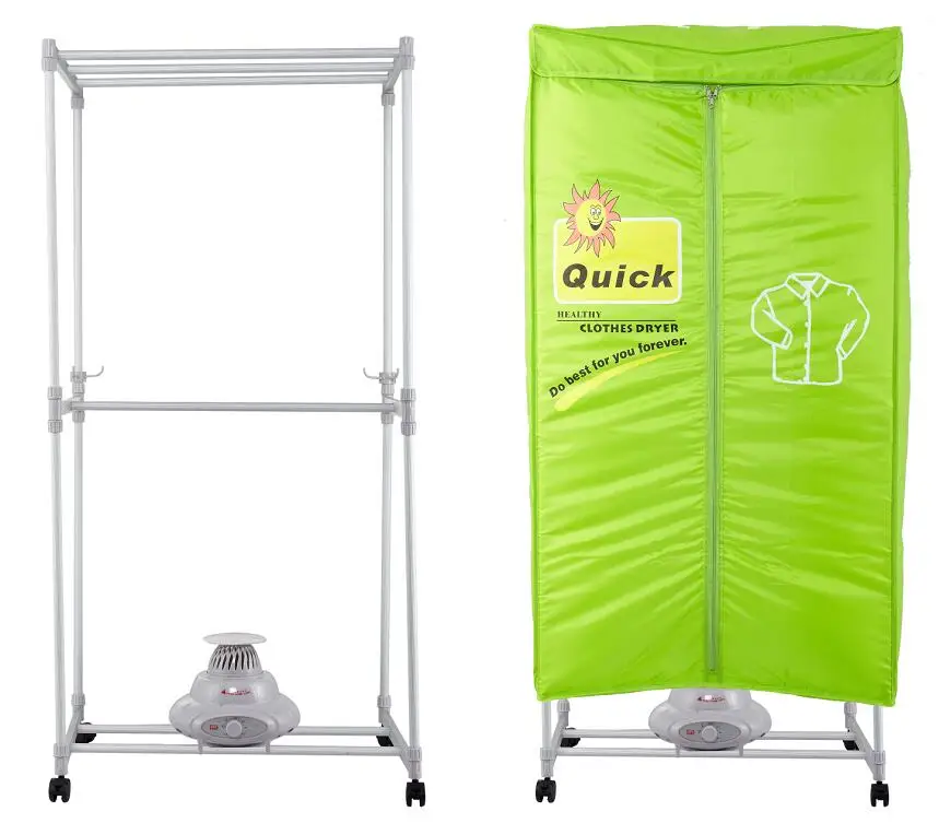 square clothes dryer stainless steel bracket portable double layer electric machine hot air host square 10KG clothes dryer