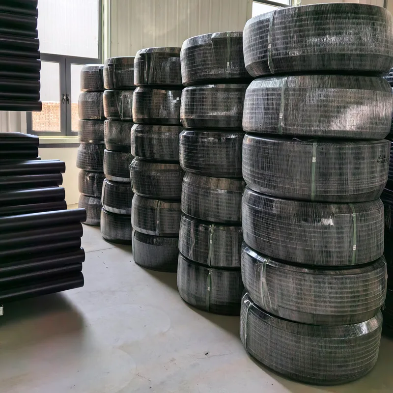 Китай поставка HDPE PE водопроводная труба SDR11 толщина гибкий ирригационный основной шланг водосберегающий дренажный формовочный трубопровод