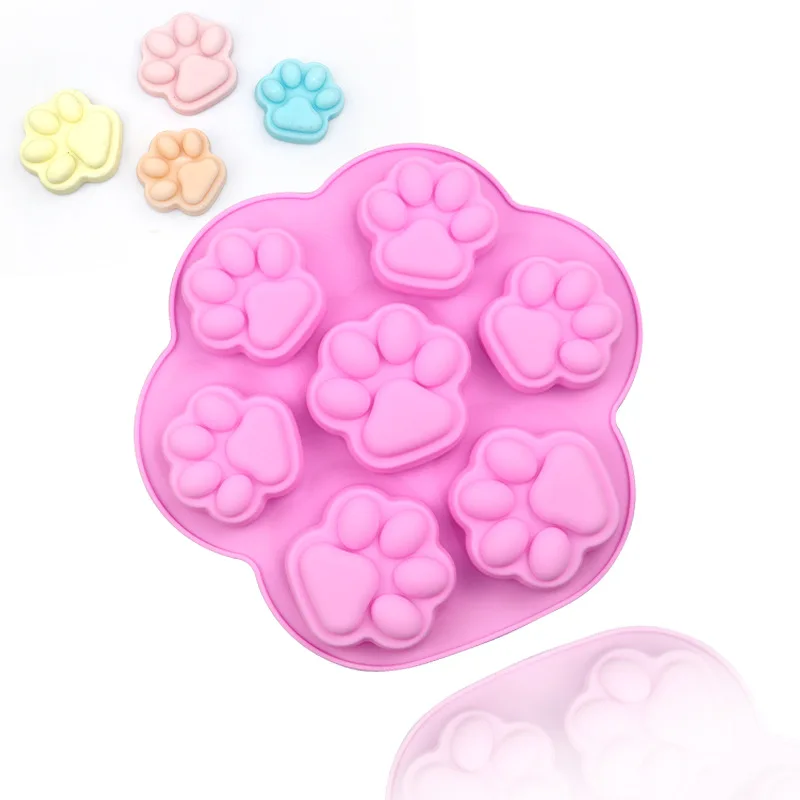 Soap Making Supplies Large Silicone Animal Paw Soap Mold