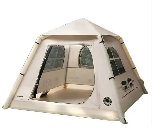 High Quality Nylon Oxford Inflatable Tent for Family Waterproof and for Outdoor Travel Camping Tent